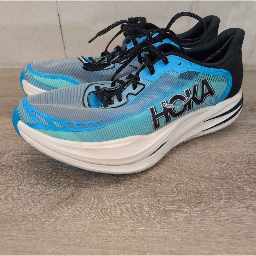Hoka One One Cielo X1 2.0 Unisex M13 W14 Blue Running Sneakers 1162053 SKYW